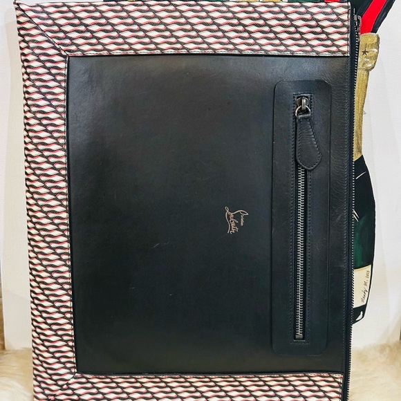 Christian Louboutin Large Clutch Bag Can Fit 15’ Laptop - Picture 6 of 11